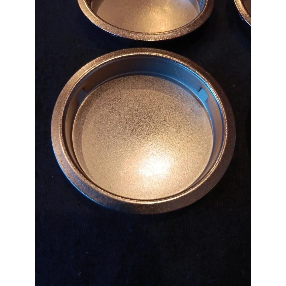 4‎ Silver Sliding Door Hardware Handle Pocket Door Finger Pull Pulls Set